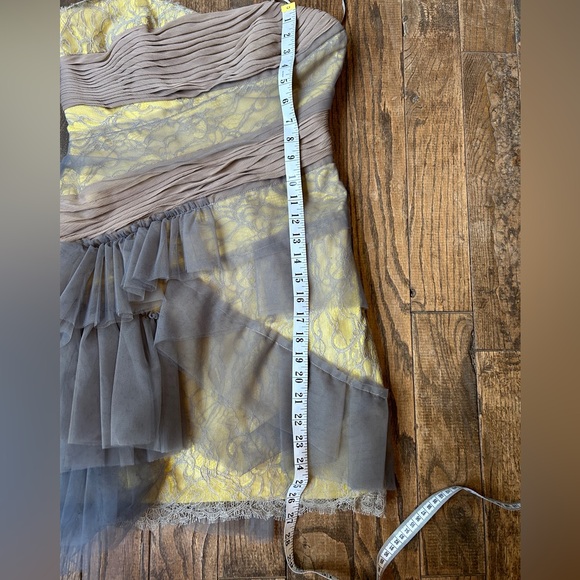 EUC BCBGMaxAzria Runway Strapless Dress Sz 6 - Picture 12 of 16